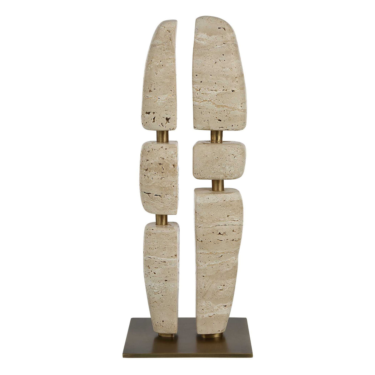The Conversation - Sculpture - Beige