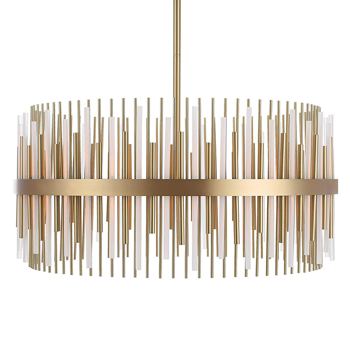 Magic Wand - 8 Light Pendant - Brass