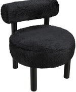 Ambre - Vegan Shearling Fabric Upholstered Accent Chair