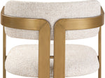 Aurum - Linen Textured Fabric Upholstered Dining Chair (Set of 2)