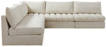 Jacob - Modular Corner Armless Sectional 5 Piece