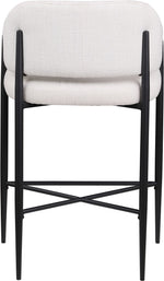 Dame - Fabric Upholstered Counter Stool (Set of 2)