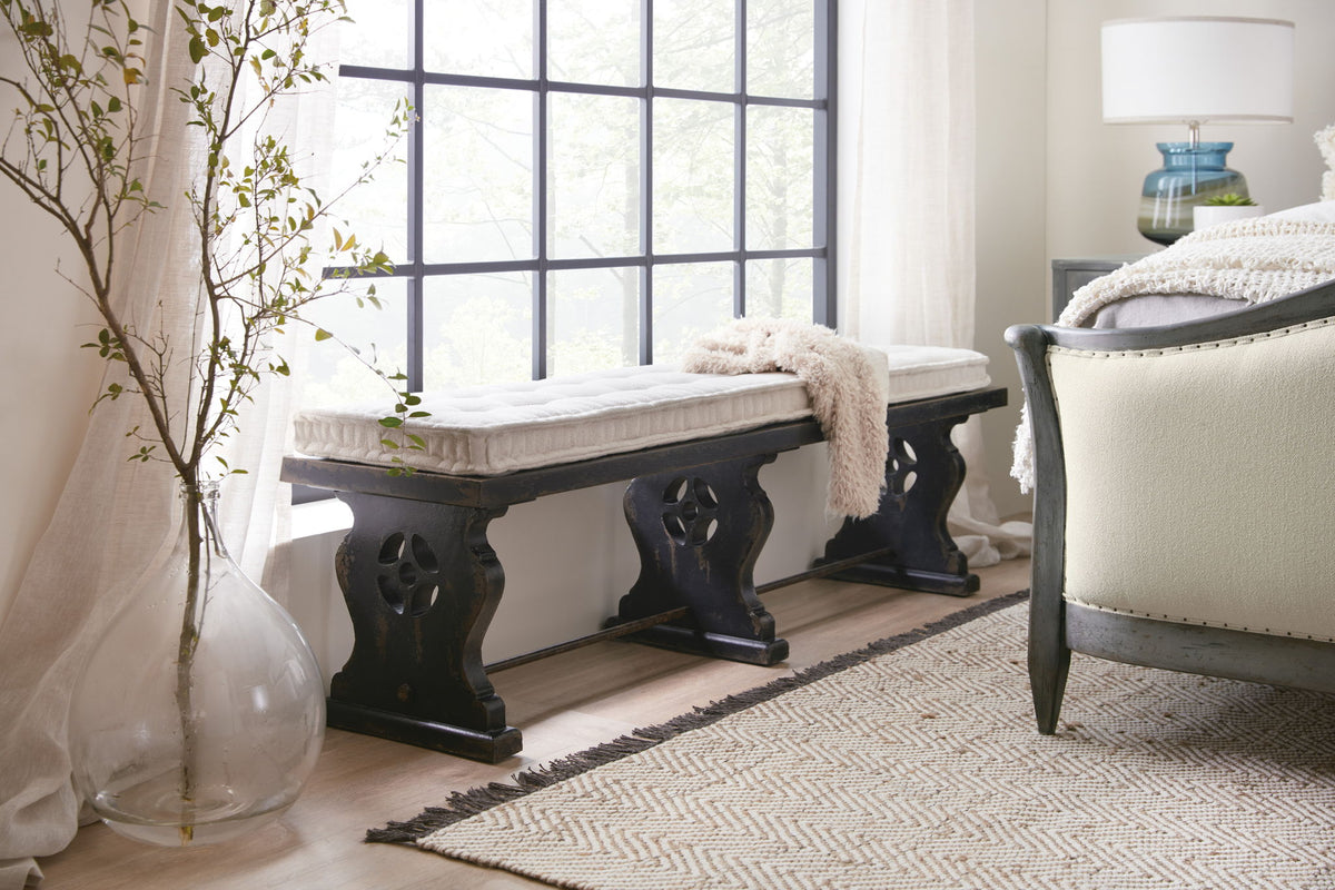 Ciao Bella - Bench - Beige / Black