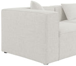 Cube - Linen 6 Piece Modular Double Chaise Sectional