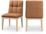 Adrian - Dining Side Chair (Set of 2) - Light Brown Legs