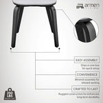 Brinley - Dining Room Accent Chair With Black Frame