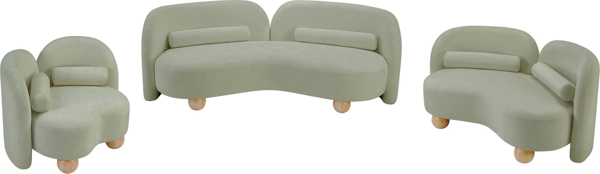 Daphne - Chenille Loveseat
