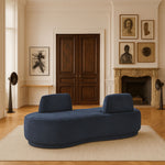 Argyle - Chenille Fabric Chaise / Loveseat