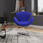 Manhattan Raspberry - Swivel Lounge Chair