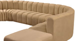 Arc - Velvet 7 Piece Corner Modular Sofa