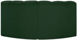 Arc - Boucle Fabric 2 Piece Modular Sofa