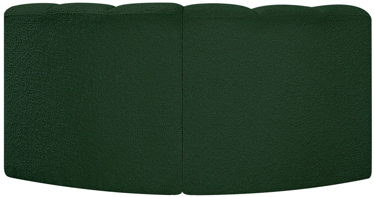 Arc - Boucle Fabric 2 Piece Modular Sofa