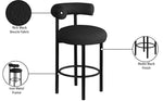 Bordeaux - Stool With Black Legs (Set of 2)