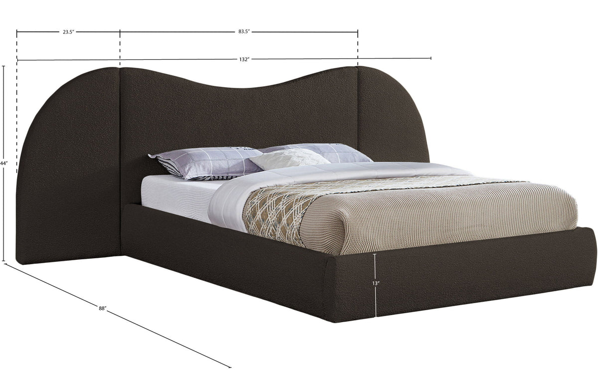 Everest - Boucle Fabric Bed
