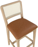 Atrium - Counter Stool With Brushed Natural Base (Set of 2)