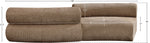 Bale - 2 Piece Curved Modular Sofa