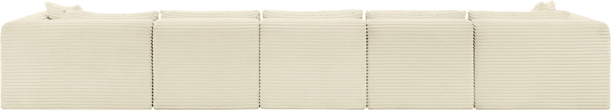 Shaggy - 6 Piece Modular Sectional With Chaise And Ottoman