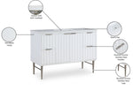 Modernist - Bathroom Vanity With Chrome Legs