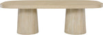 Woodhaven - Solid Wood And Oak Veneer Dining Table