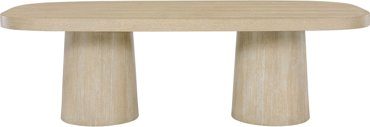 Woodhaven - Solid Wood And Oak Veneer Dining Table