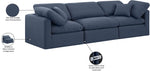 Indulge - Linen 3 Seat Modular Sofa