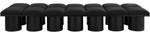 Pavilion - 14 Piece Modular Bench With Black Base