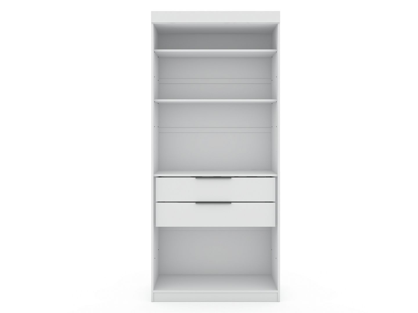 Manhattan Mulberry - Wardrobe Closet With Open Space