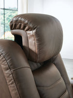 High Impact - Power Recliner / Adj Headrest - Tobacco