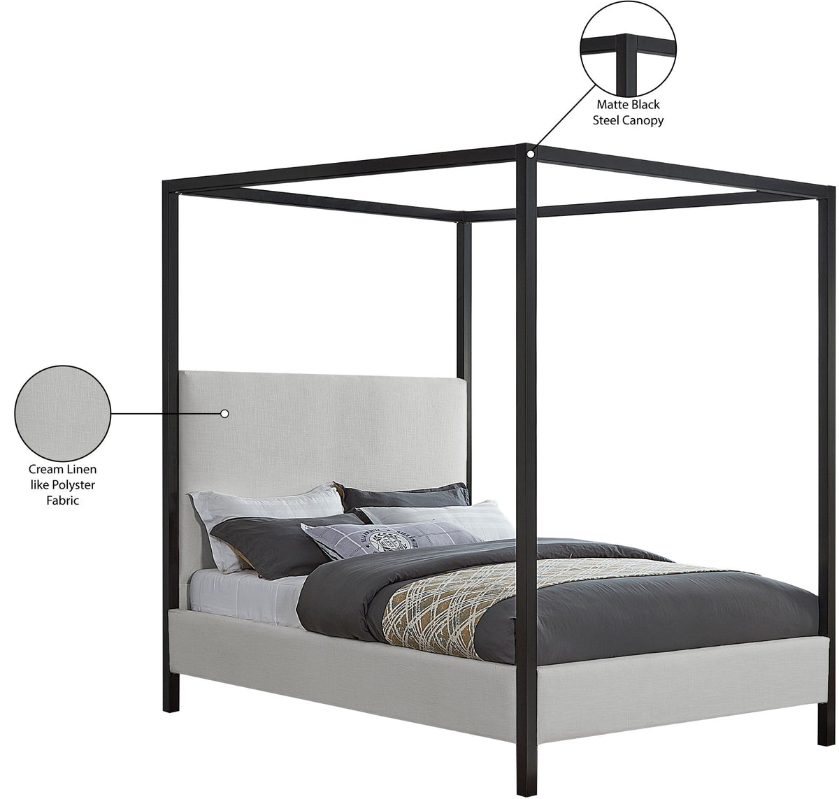 James - Canopy Bed