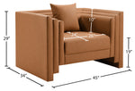Everett - Vegan Leather Upholstered Chair