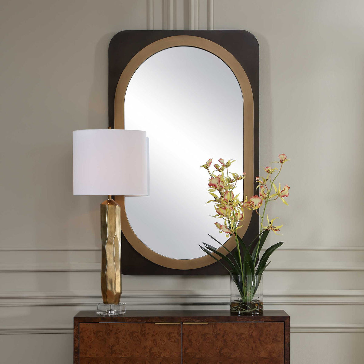 Condesa - Mirror - Bronze & Gold