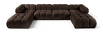 Orin - Velvet 6 Piece Modular Double Chaise Sectional