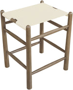 Santos - Backless Counter Stool With Stained Brown Base
