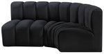 Arc - Velvet 3 Piece Sofa