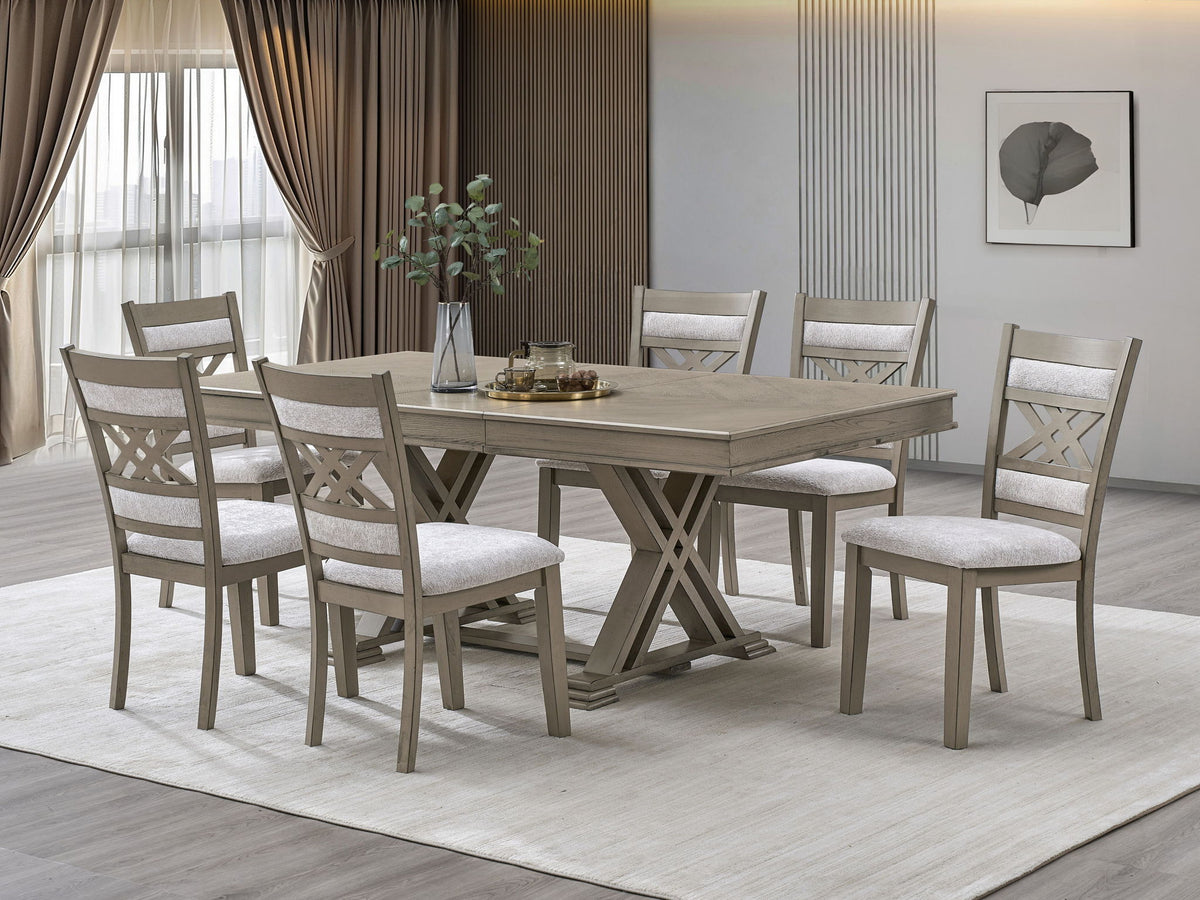 Marlowe - 7 Piece Dining Room Set - Walnut