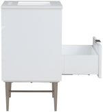 Modernist - Bathroom Vanity With Chrome Legs