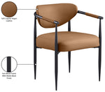 Virella - faux Leather Upholstered Dining Chair (Set of 2) - Black Base