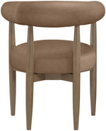 Sable - Vegan Leather Upholstered Dining Chair (Set of 2) - Brown Base