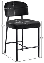 Zarelle - Performance Fabric Upholstered Counter Stool (Set of 2)