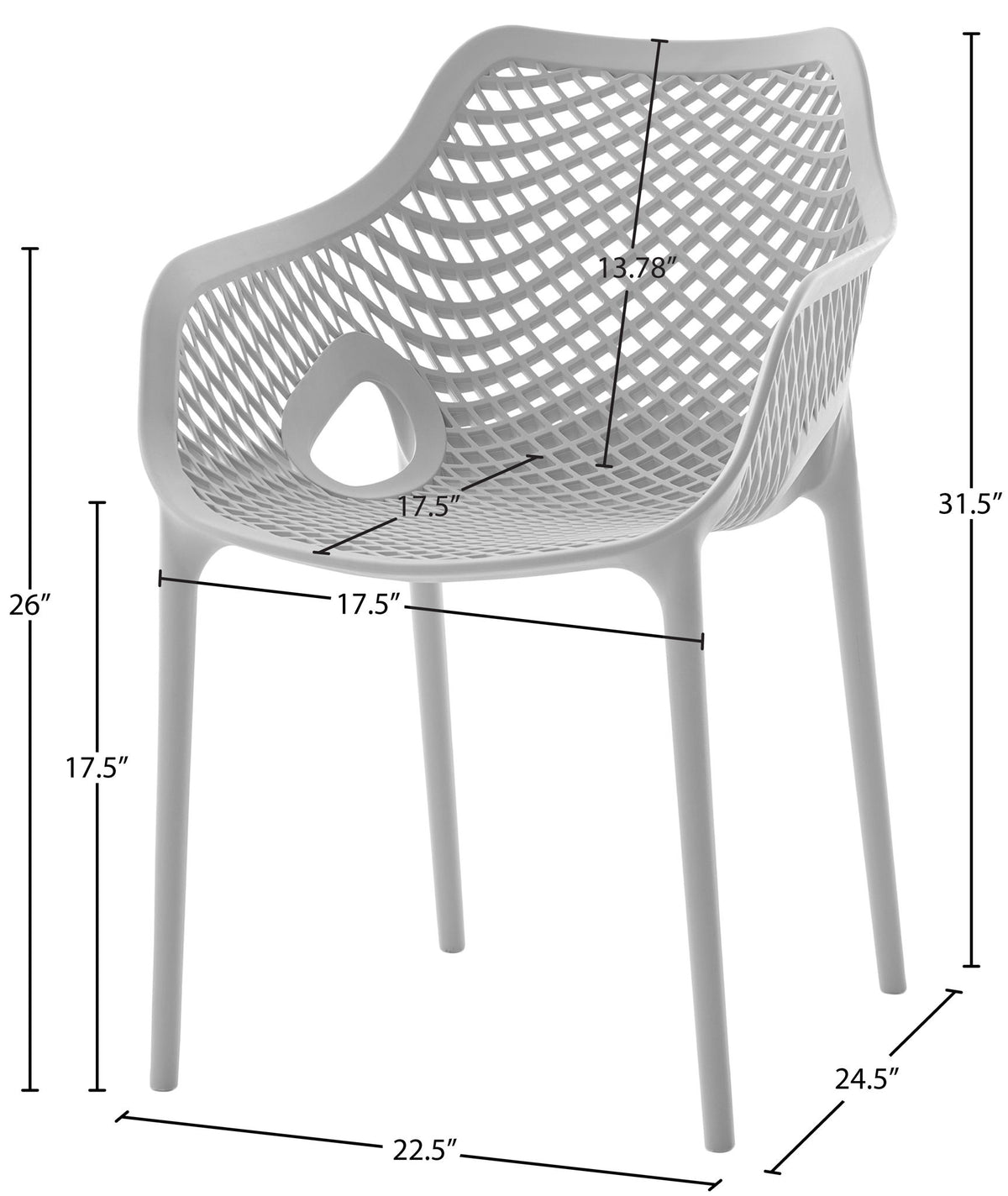 Mykonos - Outdoor Dining Chair (Set of 2)