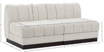 Quinn - 2 Seat Modular Armless Sofa