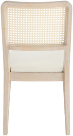 Atrium - Upholstered Seat Dining Chair With Brushed Natural Base (Set of 2)