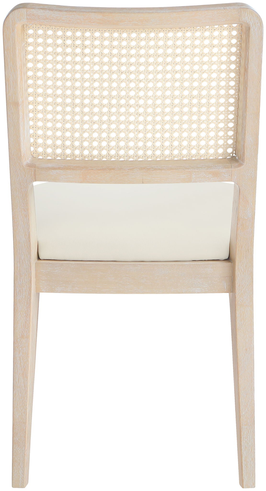 Atrium - Upholstered Seat Dining Chair With Brushed Natural Base (Set of 2)