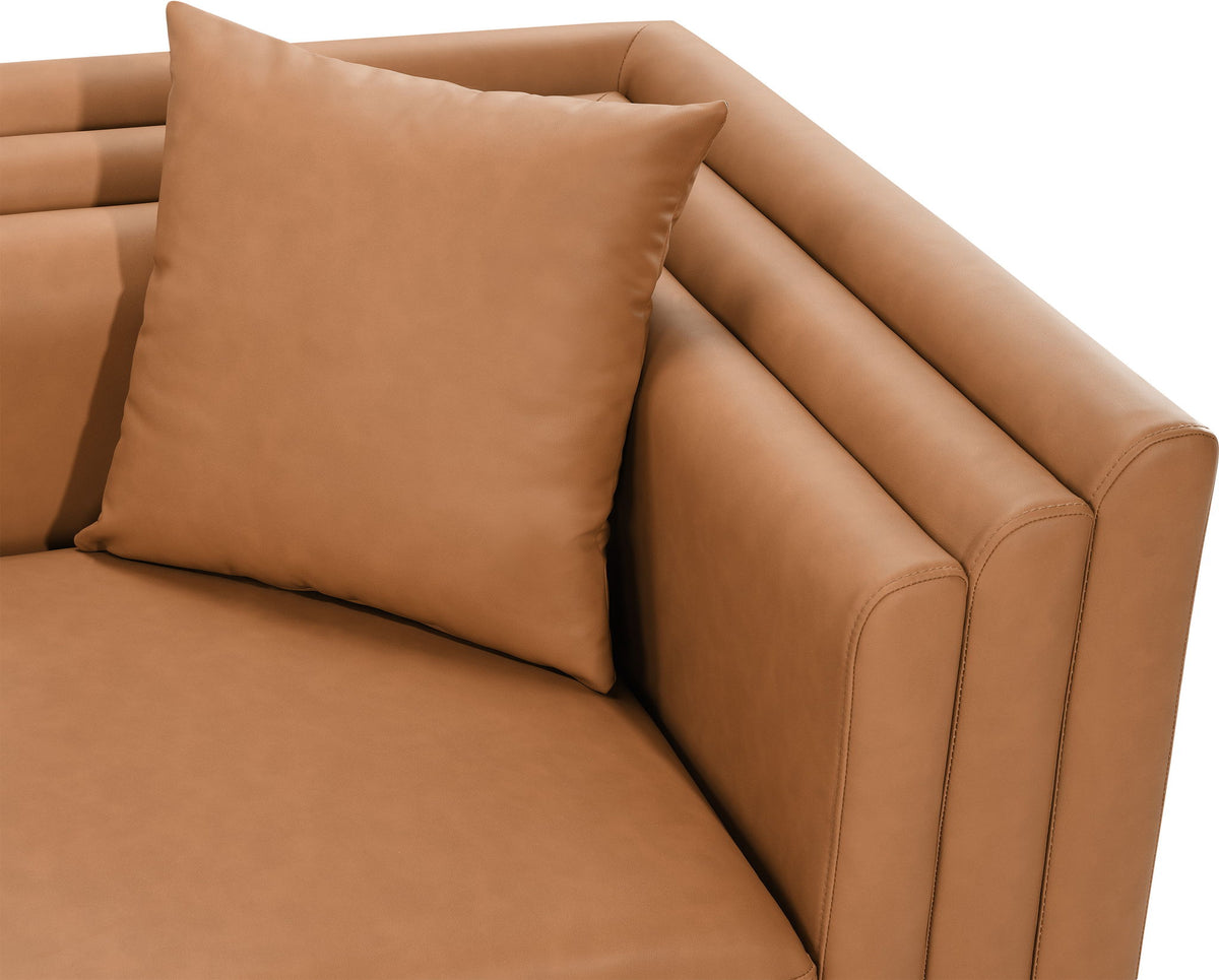 Everett - Vegan Leather Upholstered Loveseat