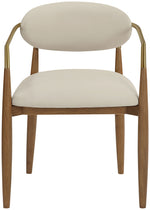 Riccio - Dining Arm Chair (Set of 2) - Walnut Frame