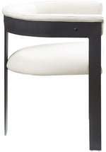 Romeo - Faux Leather Dining Chair With Black Base (Set of 2)
