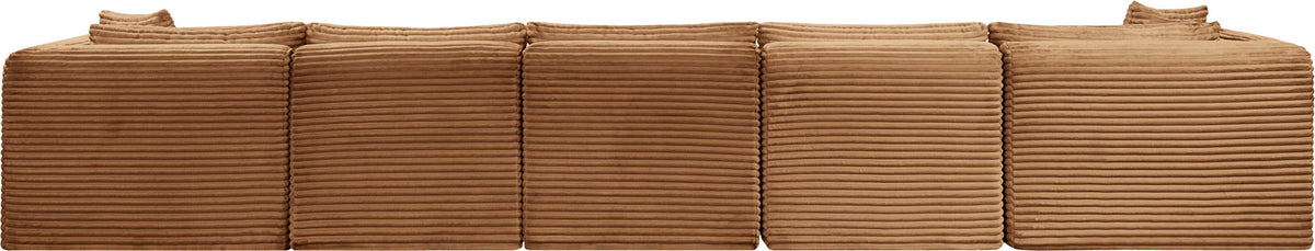 Shaggy - Fabric 7 Piece Modular Sectional With 2 Ottomans