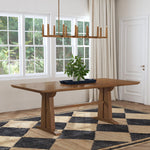 Lincoln - Rectangular Dining Table - Warm Walnut
