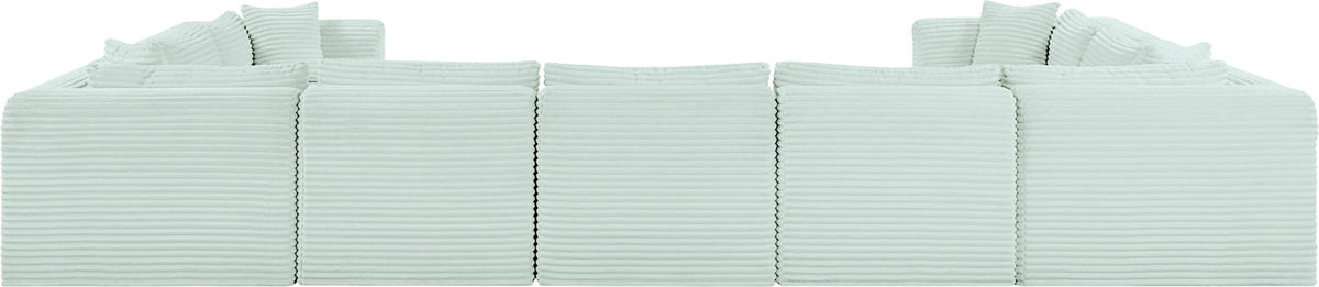 Shaggy - 9 Piece Modular U-Shaped Sectional