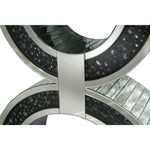 Nysa - Console Table With Faux Crystals - Mirrored